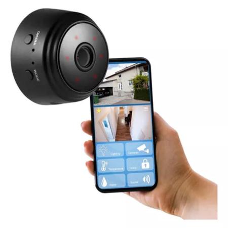 Imagem de Câmera De Segurança A9 Hd 1080p Wifi Webcam Micro Sem Fio