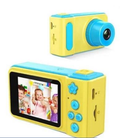 Imagem de Câmera Digital Crianças Display Hd Recarregável + Cartão de memória 32 gb