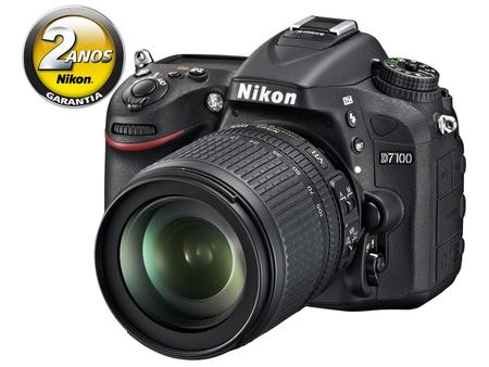 Imagem de Câmera Digital Nikon Profissional DX D7100 24.1MP 