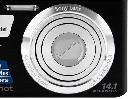 Cámara Digital Sony DSC-W610, 14.1 Mpx, Zoom Óptico 4X, LCD 2.7