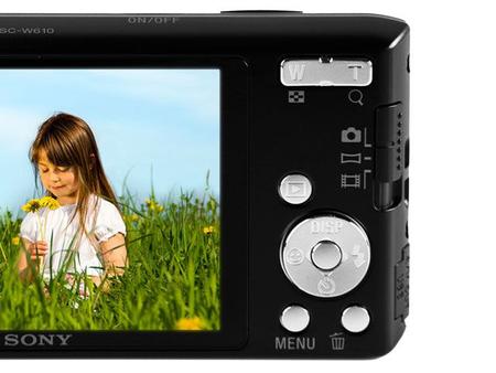 Cámara Digital Sony DSC-W610, 14.1 Mpx, Zoom Óptico 4X, LCD 2.7