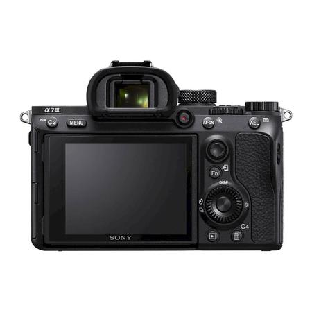 Imagem de Câmera Fotográfica Sony A7 MK III e Lente Fe 24-105mm