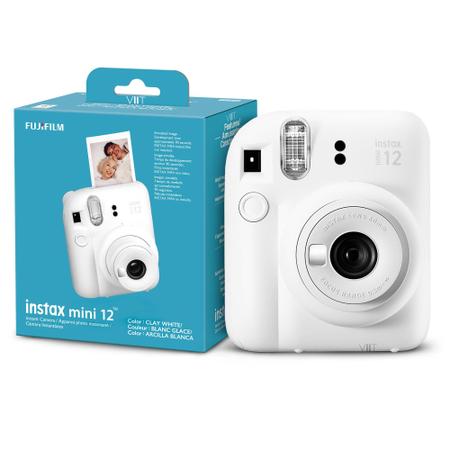 Câmera Instantânea Fujifilm Instax Mini 12 Branca Marfim - Loja