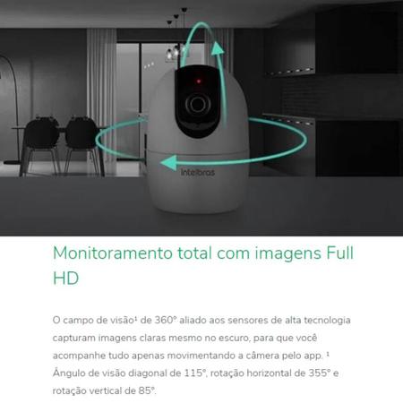 Imagem de Câmera Inteligente Intelbras iM4 Full HD 360º Wi-Fi