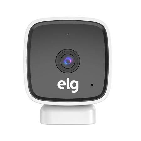 Câmera Interna Inteligente 1080p FullHD Wi-Fi - ELG SHCI603 Imagem de Câmera Interna Inteligente 1080p FullHD Wi-Fi - ELG SHCI603