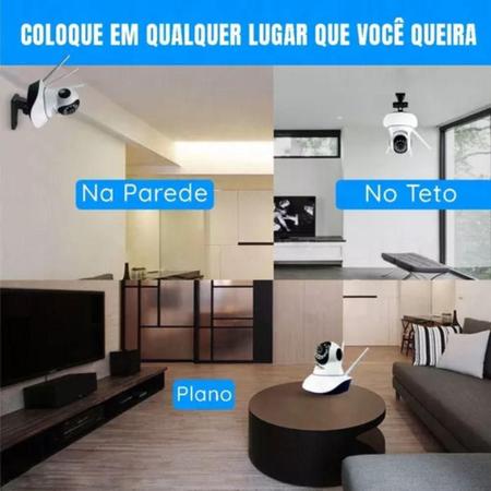 Imagem de Câmera Ip 3 Antenas Wireless 3 Geração Wifi Visão Noturna