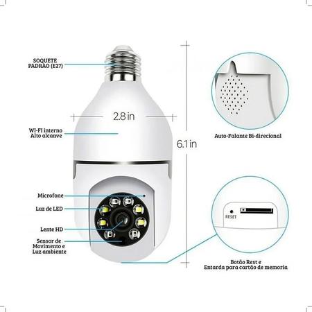 Imagem de Câmera IP Panorâmica Kapbom 360 - Wi-Fi 2.4GHz - YOOSEE