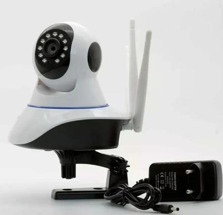 Imagem de Câmera Ip Segurança Monitoramento Baba Eletrônica Wifi Visão Noturna