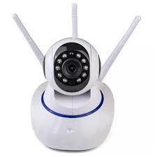 Imagem de Camera Ip Wifi Inteligente 03 Antenas Giratória 1080p Babá Eletr. Visão Noturna Varredura e Alerta Movimento