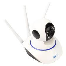 Imagem de Camera Ip Wifi Inteligente 03 Antenas Giratória 1080p Babá Eletr. Visão Noturna Varredura e Alerta Movimento