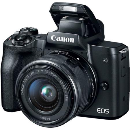 Imagem de Camera Mirrorlles Canon M50 Com Lente 15-45mm Kit