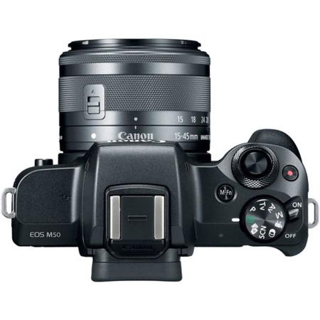 Imagem de Camera Mirrorlles Canon M50 Com Lente 15-45mm Kit