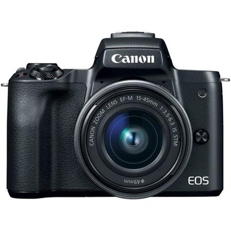 Imagem de Camera Mirrorlles Canon M50 Com Lente 15-45mm Kit