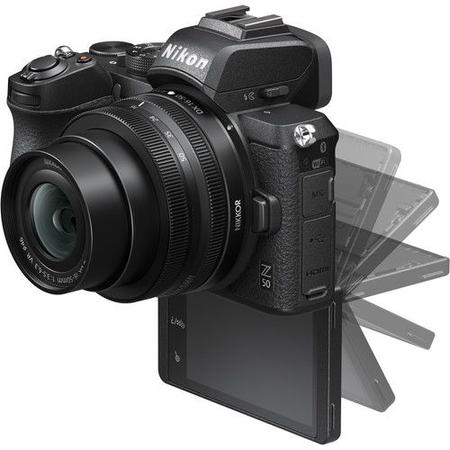 Imagem de Câmera nikon z50 mirrorless kit com lente 16-50mm