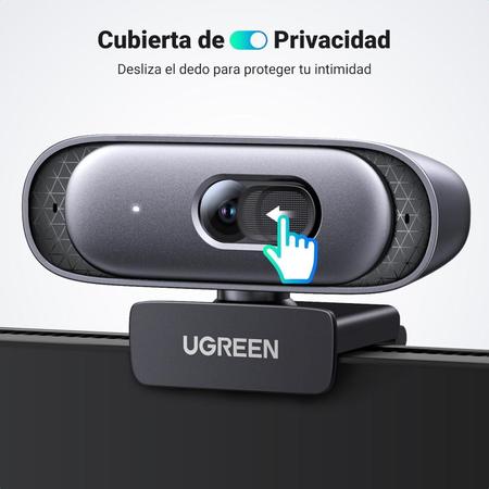 Imagem de Câmera Usb Pc Webcam 2K 30Fps Full Hd 360 Dois Microfone