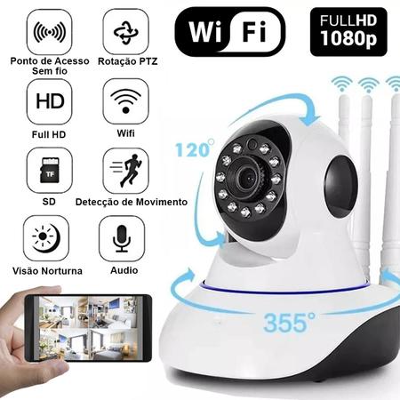 Camera Vigilancia 360 Wifi Externa Sem Fio Full Hd Giratoria - It-Blue -  Câmera de Segurança e Acessórios - Magazine Luiza