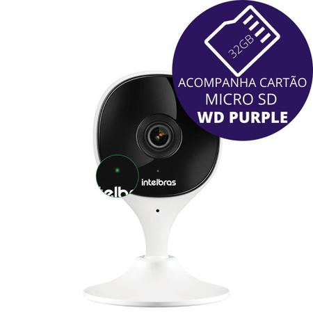 Imagem de Câmera Wi-fi IP Imx C Intelbras Mibo  + Cartão 32GB WD Purple