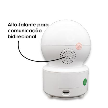 Imagem de Camera Wifi Segurança Bola Robo Espia IP Visão Noturna Orbitronic