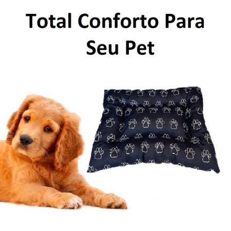Imagem de Caminha Cama Cachorro Gato Pet 100% Lavável Tamanho M Macho