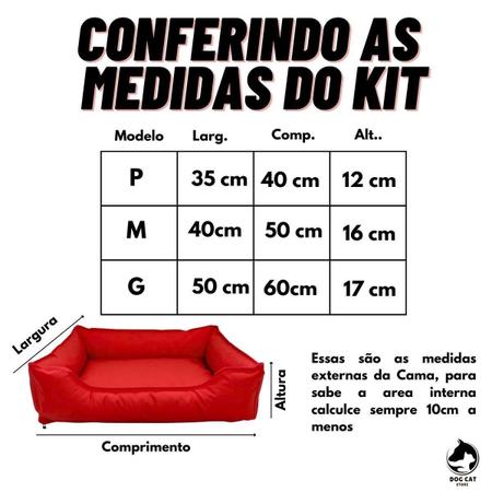 Imagem de Caminha Cama M Impermeável Almofada Manta Tapete Coleira