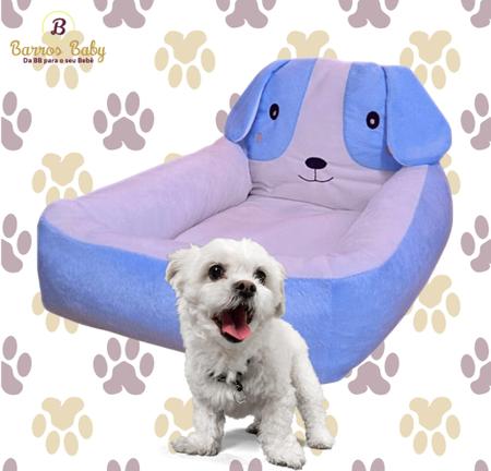 Caminha Cama Pet Com Cabeceira Para Cachorros Gatos GG - Lavi Baby Store Imagem de Caminha Cama Pet Com Cabeceira Para Cachorros Gatos GG - Lavi Baby Store