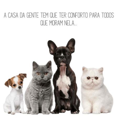 Imagem de Caminha Pet Mingau Casinha Mini Poltrona Para Cachorro Gato Larbelle - Larbelle Móveis