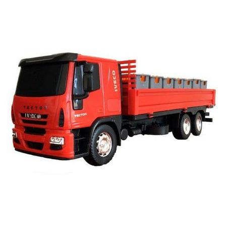 Miniatura Caminhão Brinquedo Infantil Iveco Bebidas Garrafas