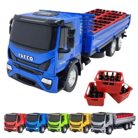 Imagem de Caminhao Bebidas Iveco Carroceria Delivery Usual Brinquedos