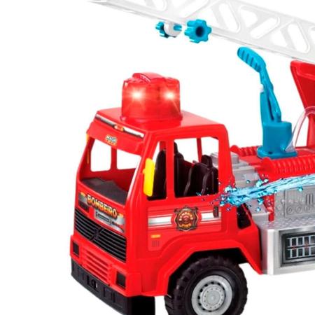 Caminhão Super Bombeiro Brinquedo Grande - Magic Toys - Caminhões, Motos e  Ônibus de Brinquedo - Magazine Luiza