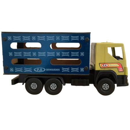 Caminhão Brinquedo Infantil Caminhãozinho Truck Preto - P.A