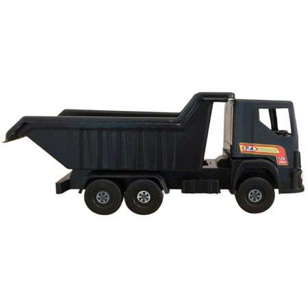 Caminhão Brinquedo Infantil Caminhãozinho Truck Preto - P.A