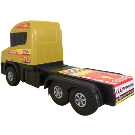 Caminhão Brinquedo Infantil Caminhãozinho Truck Amarelo - P.A Brinquedos -  Caminhões, Motos e Ônibus de Brinquedo - Magazine Luiza