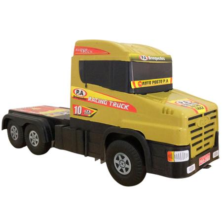 Caminhão Brinquedo Infantil Caminhãozinho Truck Amarelo - P.A Brinquedos -  Caminhões, Motos e Ônibus de Brinquedo - Magazine Luiza