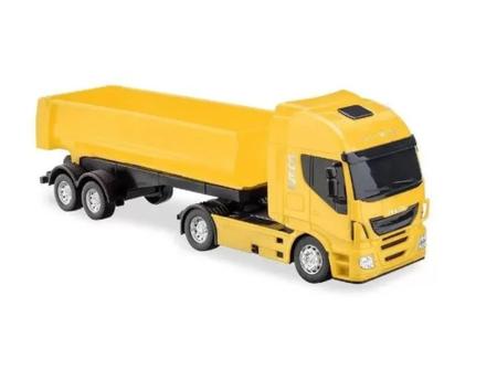 Caminhão iveco hi-way caçamba basculante - usual brinquedos em Promoção na  Americanas