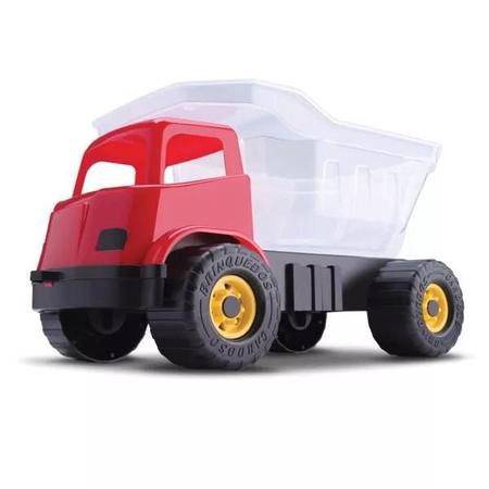 Caminhão Basculante de Brinquedo com Balde e Acessórios