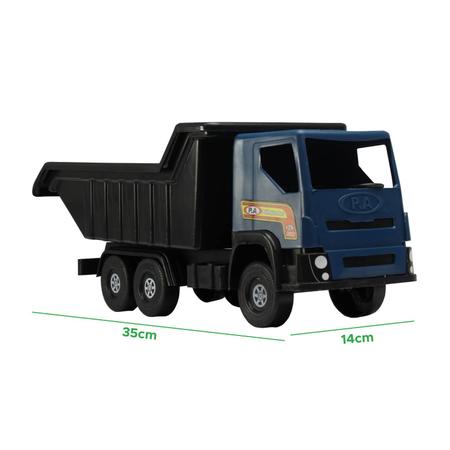 Caminhão Caçamba Grande 50 Cm Em Madeira - Bi-truck - Alf