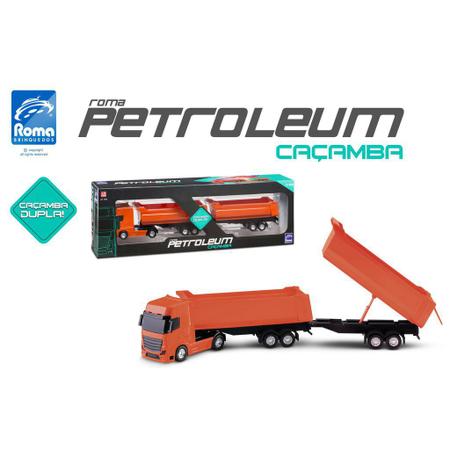 Brinquedo Caminhão Caçamba Roma Petroleum - 43 Cm