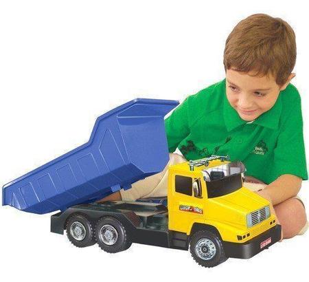 Caminhão Super Caçamba Gigante Do Asfalto - Lider Brinquedos - Caminhões,  Motos e Ônibus de Brinquedo - Magazine Luiza