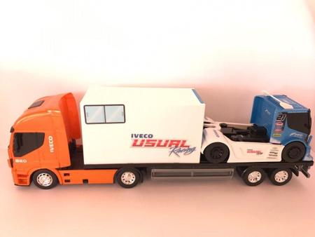 Caminhão Carreta Formula Truck Racing Equipe Iveco Brinquedo