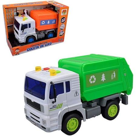 Caminhão de brinquedo infantil Coleta de lixo a fricção BBR - BBR Toys -  Caminhões, Motos e Ônibus de Brinquedo - Magazine Luiza