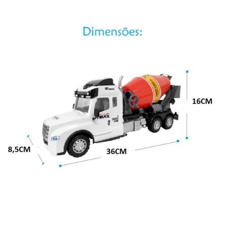 Miniatura caminhão carreta de controle remoto - E Seus parceiros