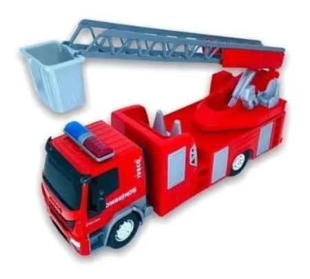 Iveco Caminhão de Bombeiro - Usual Brinquedos - Kidverte