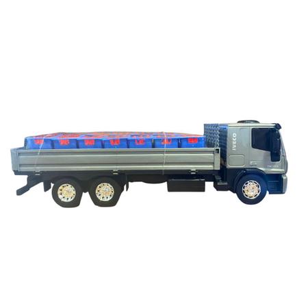 Caminhão Iveco Tector Dropside Usual Brinquedos - Cores Sortidas