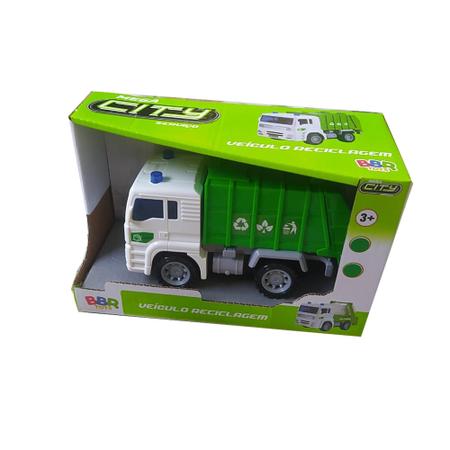 Caminhão de brinquedo infantil Coleta de lixo a fricção BBR - BBR Toys -  Caminhões, Motos e Ônibus de Brinquedo - Magazine Luiza