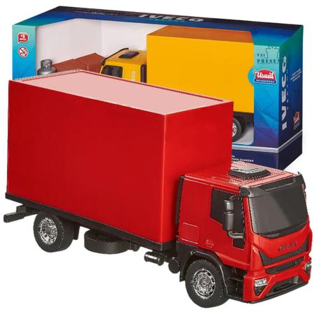 Caminhão De Brinquedo Iveco Tector Baú - Bom Preço Magazine