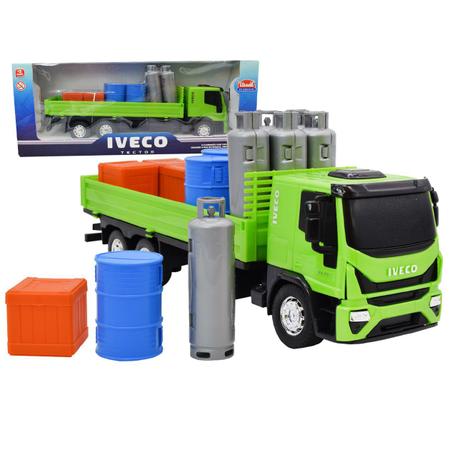 Brinquedo infantil divertido caminhão iveco tector delivery - USUAL PLASTIC  - Caminhões, Motos e Ônibus de Brinquedo - Magazine Luiza