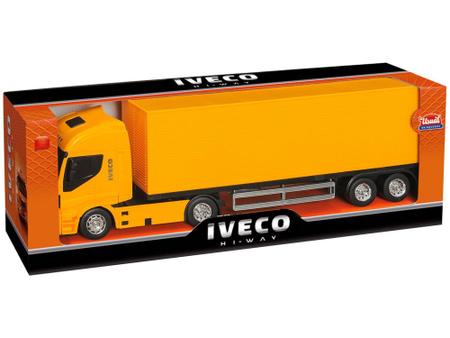 Imagem de Caminhão de Brinquedo Transporte 339 Roda Livre - Iveco Hi-Way