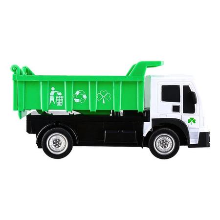 Imagem de Caminhão de Lixo  de Controle Remoto  Reciclagem Latas de Lixo