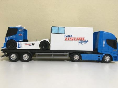 Caminhão Carreta Iveco Racing c/ Caminhão Copa Truck Corrida