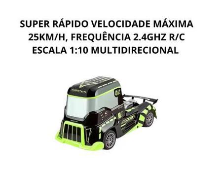 Caminhão Controle Remoto Brinquedo Fórmula Truck 360 25 Km/h